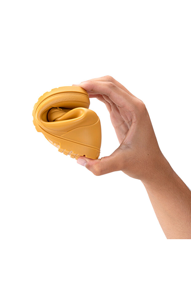 W10305-008 Детски жълти ботуши Mendi - 4