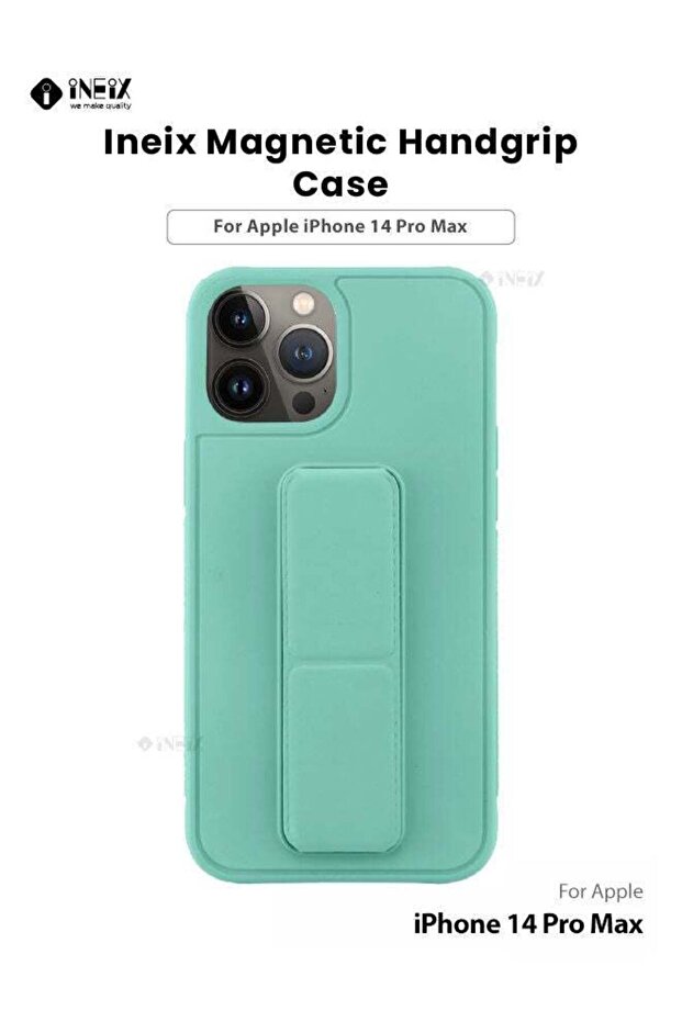 جراب حامل يد مغناطيسي 3 في 1 لهاتف Apple iPhone 14 Pro Max