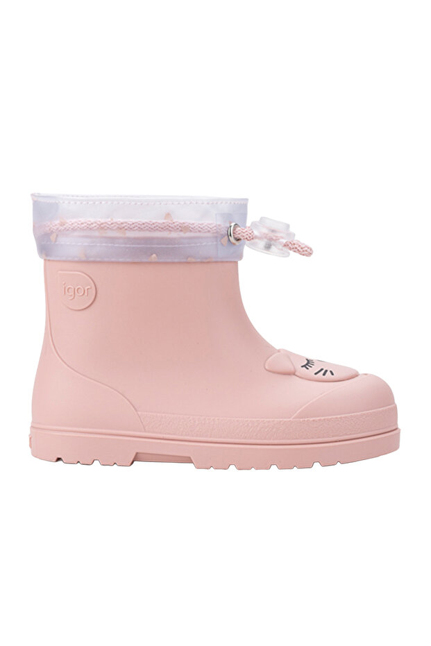 Mendi Gato Kids Pink Outdoor Boots W10322-197