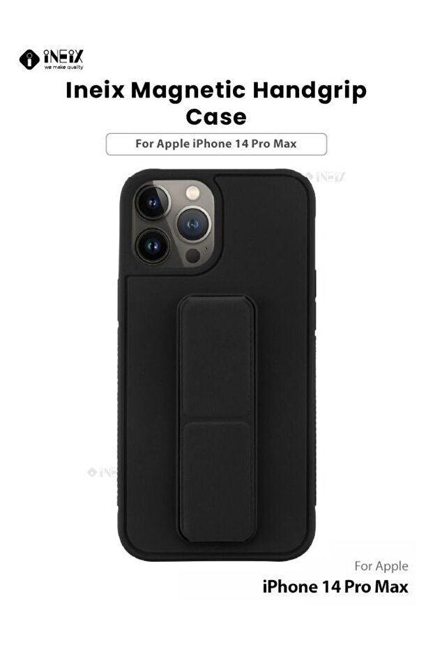 جراب حامل يد مغناطيسي 3 في 1 لهاتف Apple iPhone 14 Pro Max