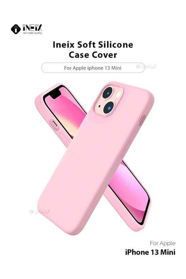 غطاء سيليكون ناعم لهاتف Apple iPhone 13 Mini