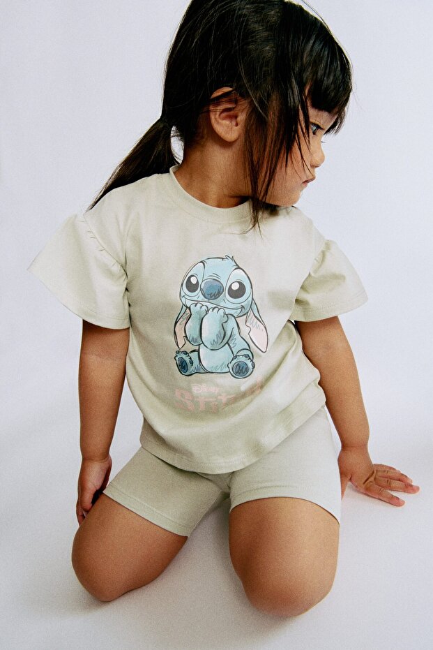 2 Parçalı Baskılı ve Pamuklu Set - 3