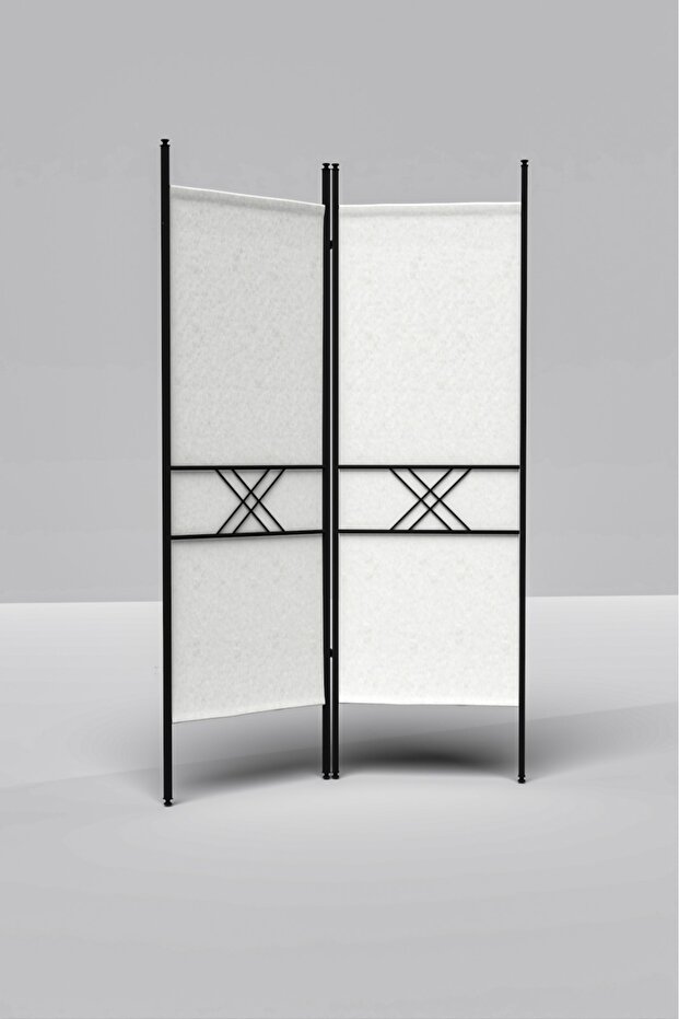 BEYAZ 2 KANAT PARAVAN 1442B - 1