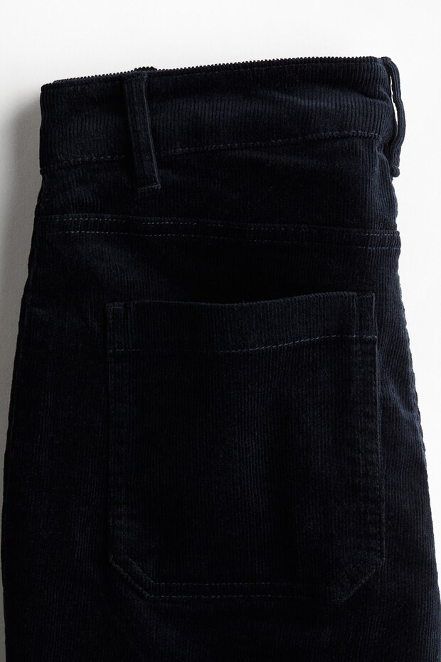 İspanyol Paça Fitilli Kadife Pantolon - 7