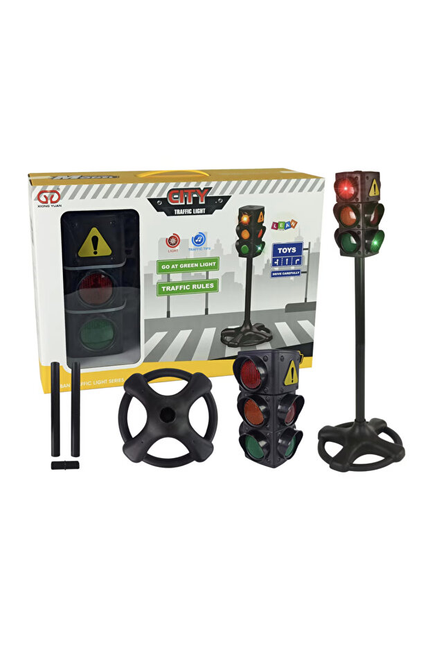 Jucărie funcțională tip semafor, 75 cm - 2