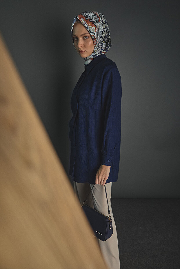 İliklenebilir Parçalı Tunik - 3