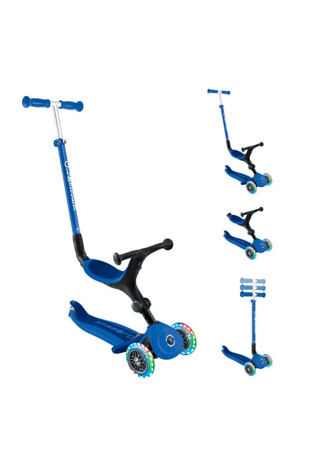 Go up Active Lighted Scooter - Navy Blue