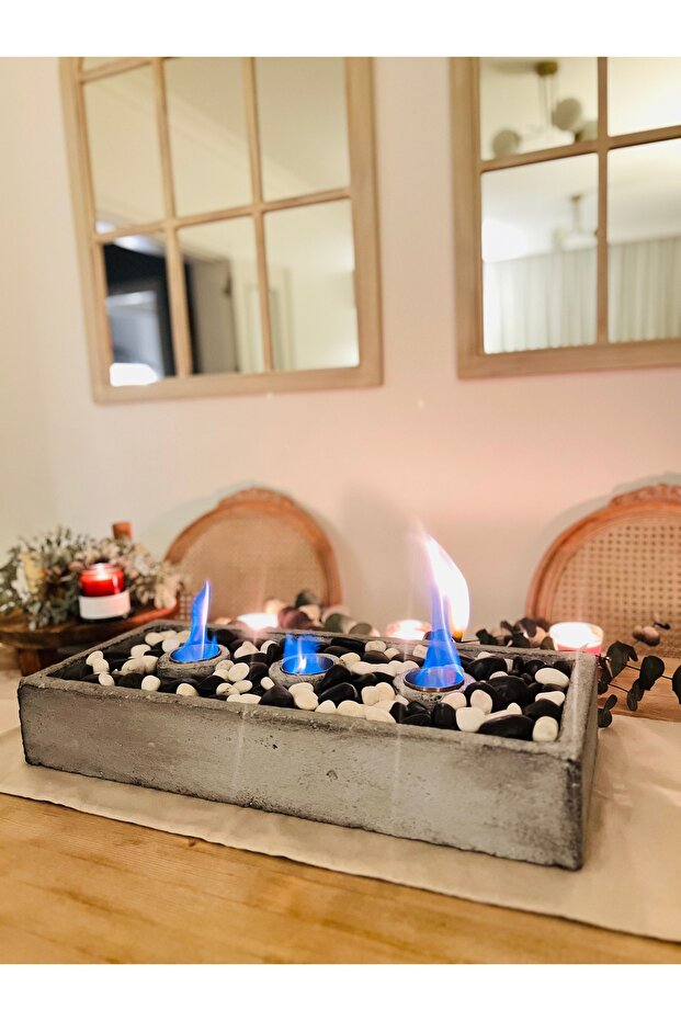 Masa üstü şömine - 2