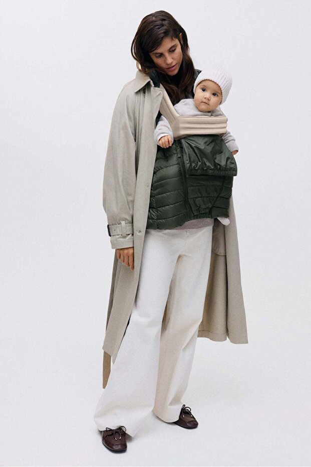 MAMA Before & After Babywearing puffer jacket