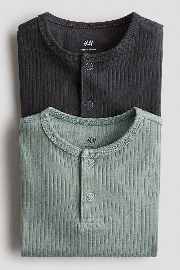 قطعتان من القميص الجيرسي المضلع - 2