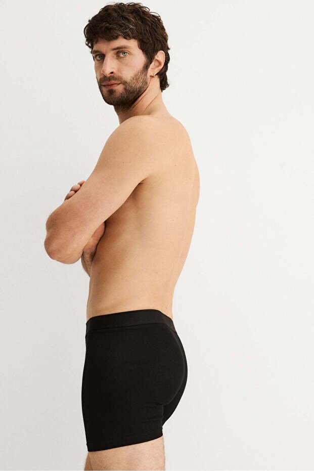 مجموعة من 3 سراويل داخلية متوسطة الحجم مصنوعة من الليكرا® - 6