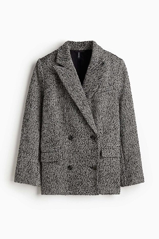 سترة مزدوجة الصدر - 4