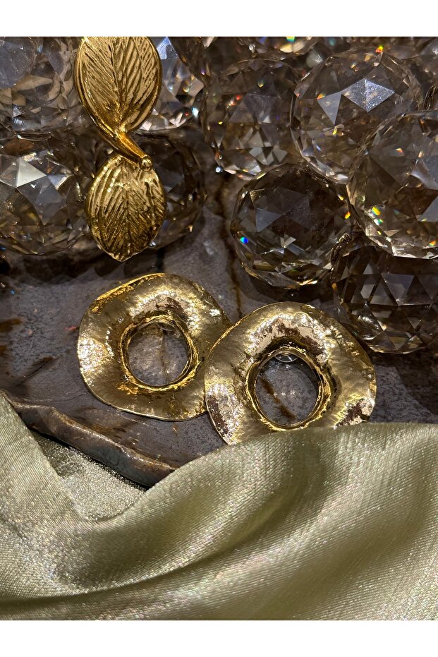 Lumia Loop Gold Küpe - 2