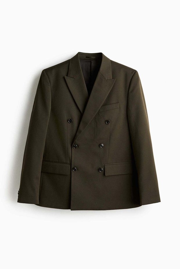 Relaxed Fit Double-breasted jacket