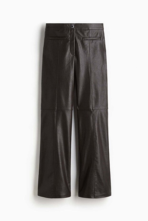 Coated trousers