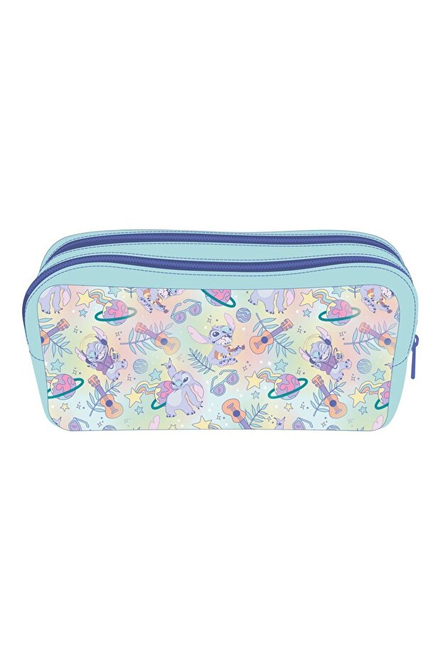 LILO & STITCH (PLANETARY) DOUBLE ZIP PENCIL CASE
