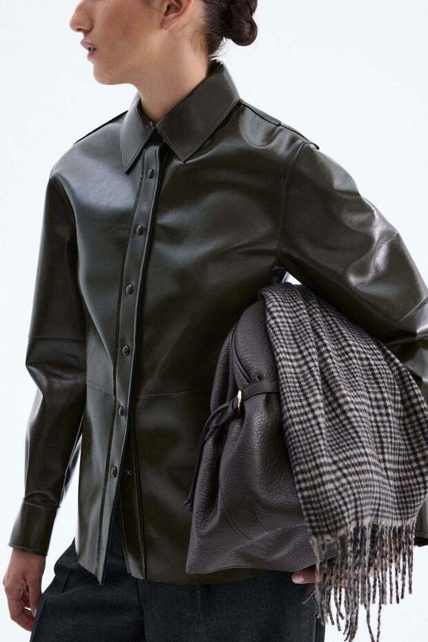 Coated shirt