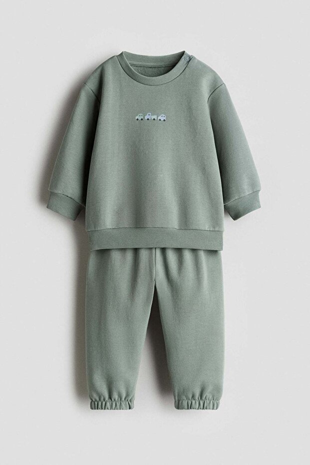 2-piece sweatshirt set - 1