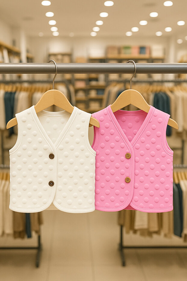 2-Pack Plush Baby Vest