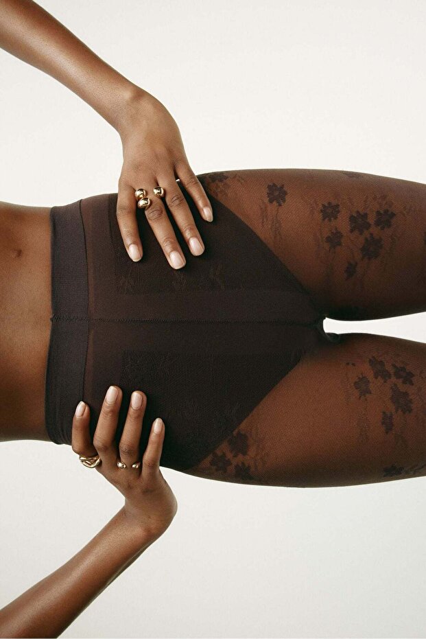 Patterned tights - 1