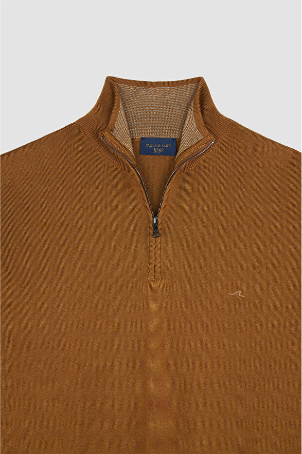 SWEATER ZIP WOOL LYOCELL - 6