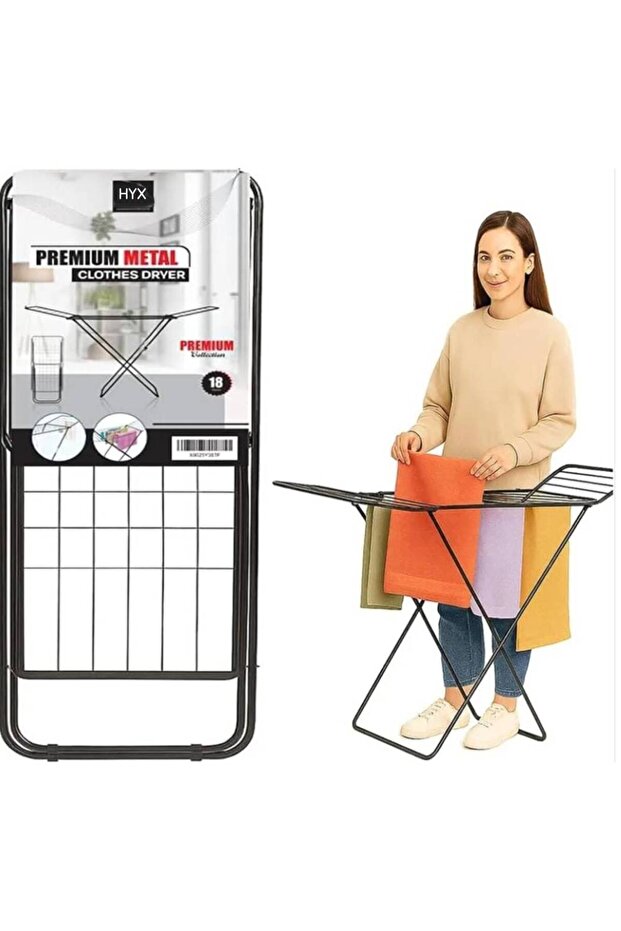 Large Folding Clothes Dryer - Multifunctional Indoor/Outdoor Drying Rack