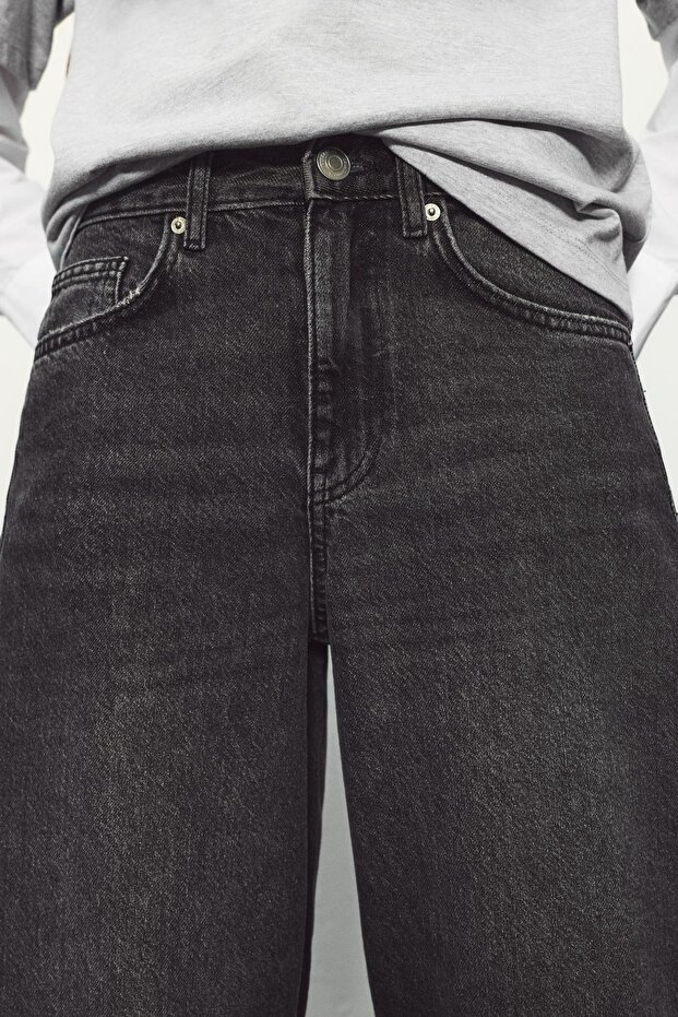 Düşük bel barrel jean - 6