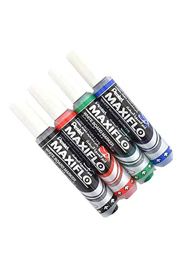 Whiteboard Marker Set – 4 Colours, Chisel Tip - 1