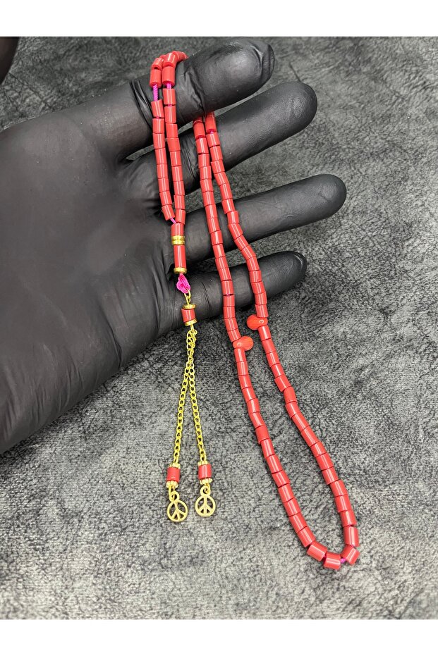 99'Luk Bureaucrat Size Original Natural Tunisian Coral Prayer Beads