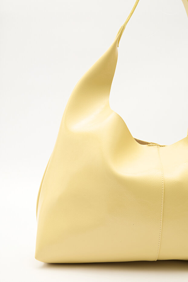 LUNA TOTE ÇANTA SARI - 5