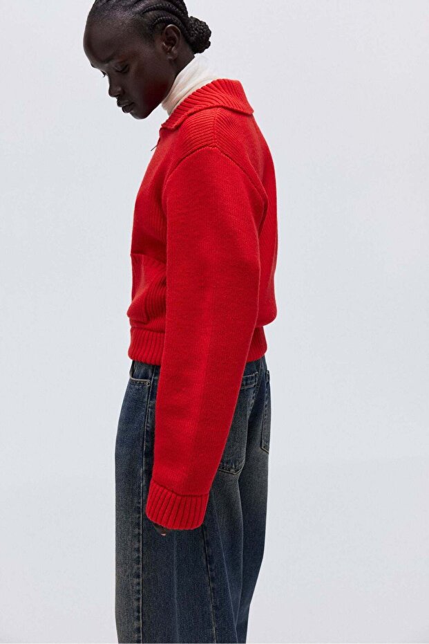 Zip-through cardigan - 4