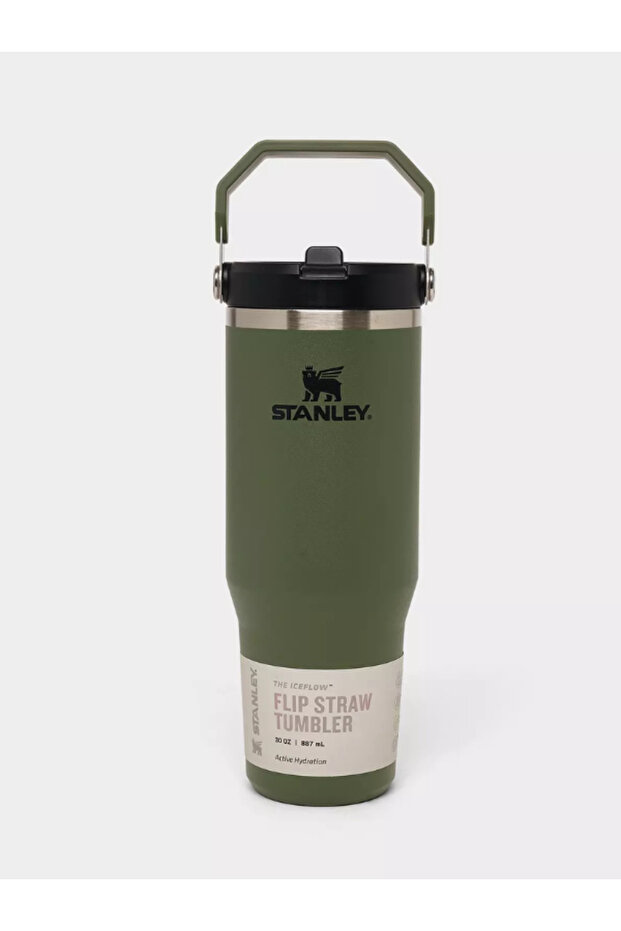Stanley IceFlow Flip Straw Thermos Bottle – 304 Stainless Steel Insulated Water Cup for Hot & Cold