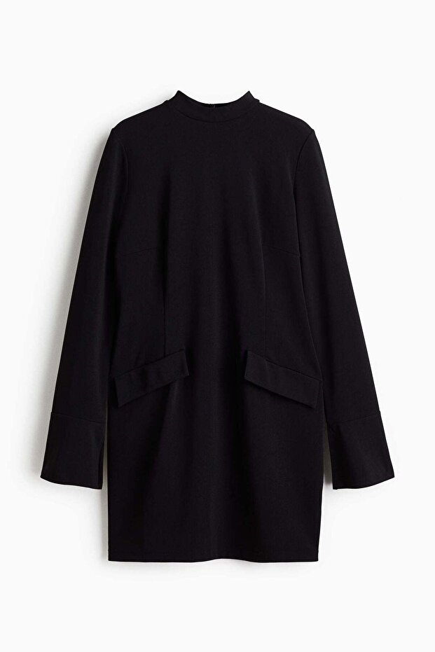 فستان جيرسي متشابك - 5