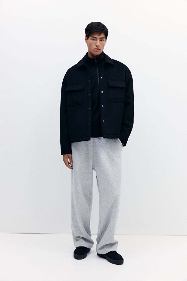 قميص خارجي من مزيج الصوف - 2