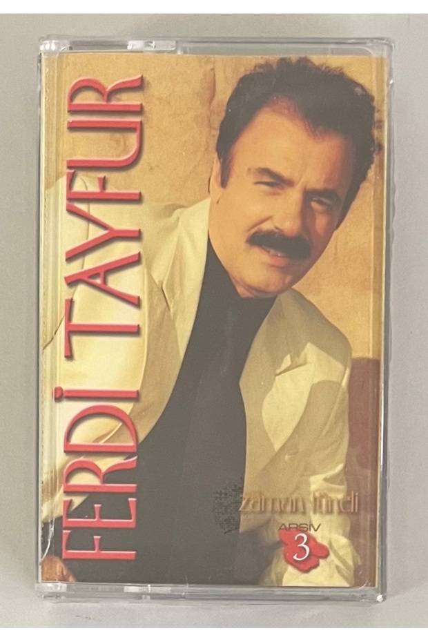 Ferdi Tayfur Time Tunnel Archive 3 Cassette (Brand New Original Edition Cassette in Cellophane)