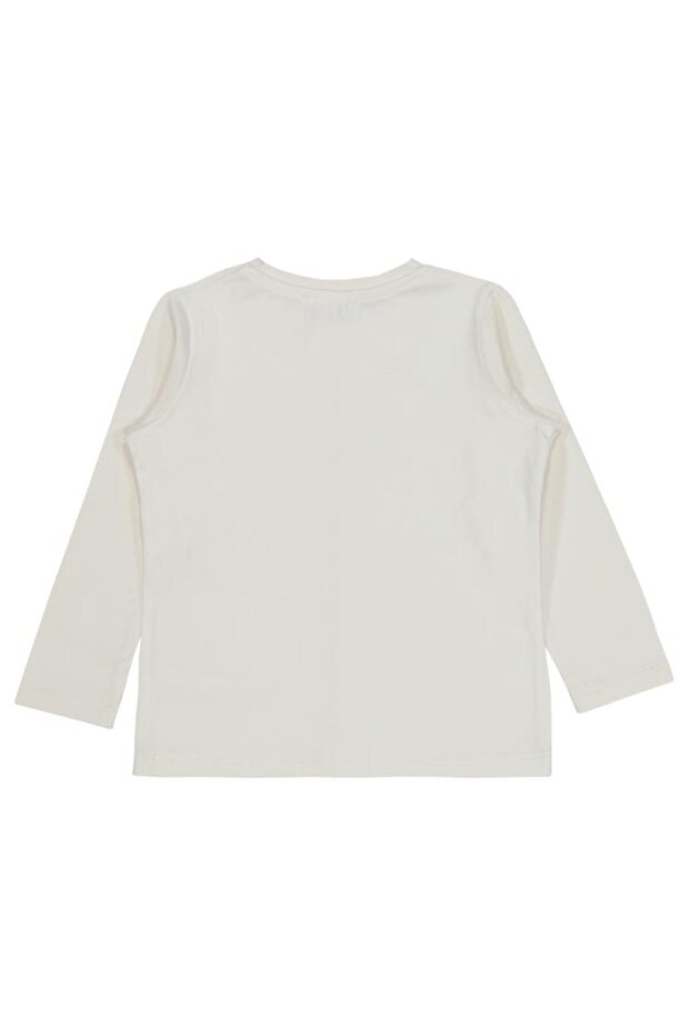Basic 2-5 Yaş Sweatshirt - Ekru 5-6 Yaş - 2