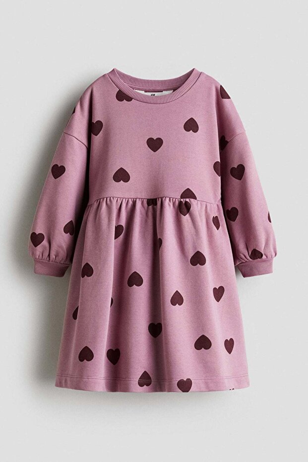 Oversized sweatshirt dress