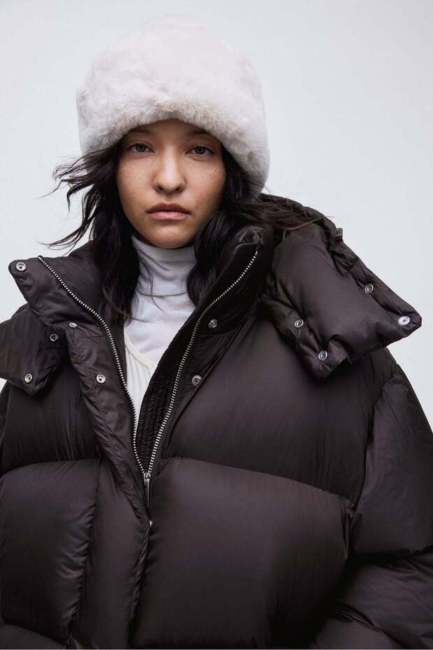 Hooded down puffer jacket - 7