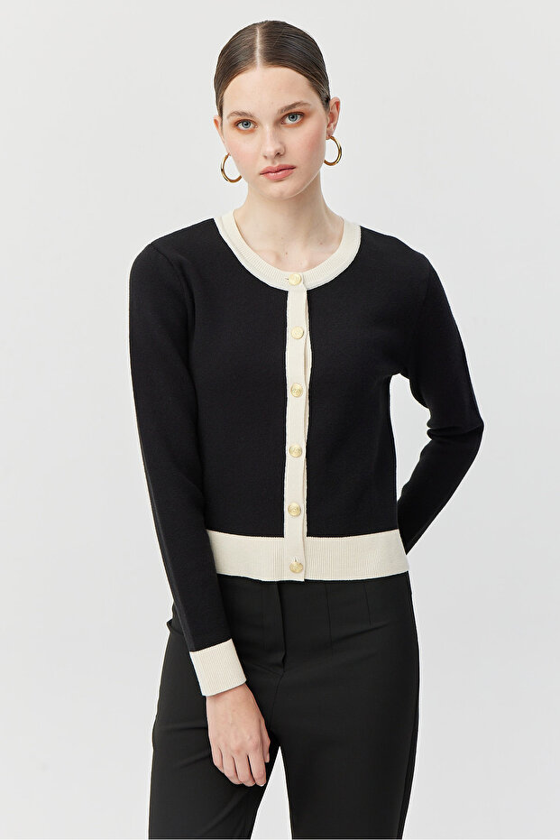 Kadın Triko Hırka - 1