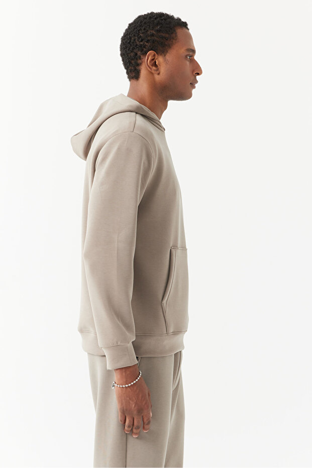 Erkek Kapüşonlu Sweat Üst - 3