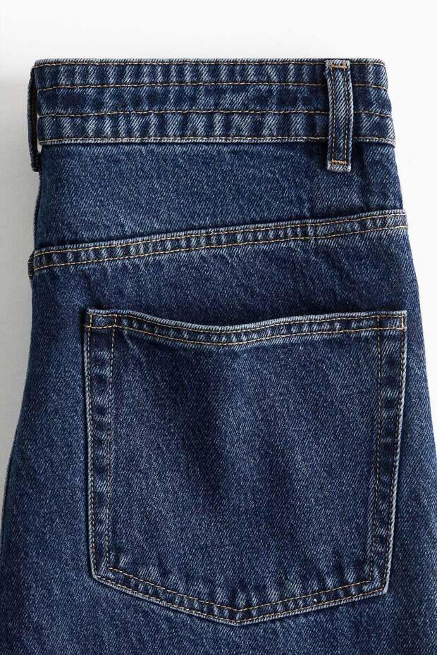 بنطال جينز واسع برباط - 7