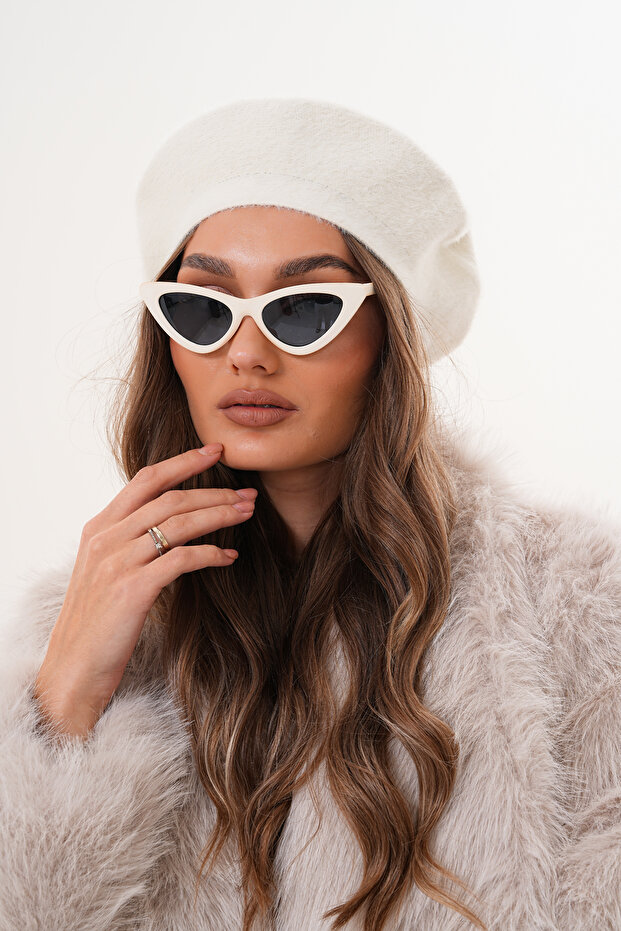 قبعة رسام من القطيفة (بيريه) - 4