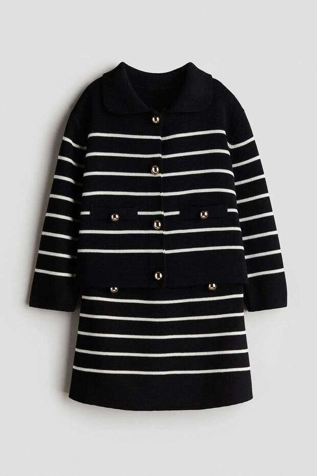 2-piece fine-knit set