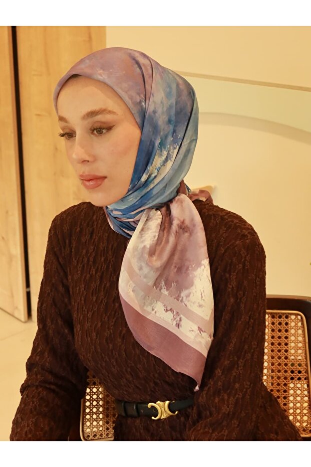 Eșarfă Lina cu model Eterya - 3