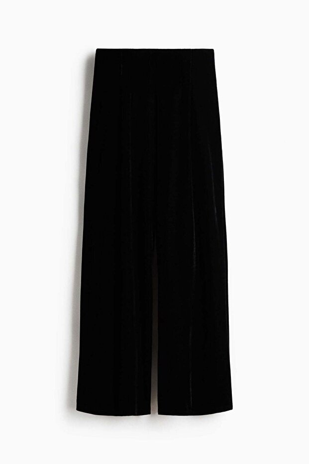 Velour trousers