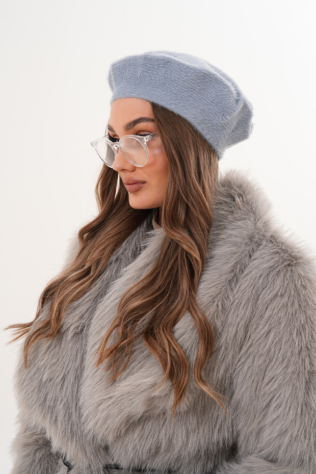 Plush Painter Hat (Beret) - 3