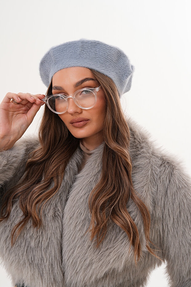 Plush Painter Hat (Beret) - 5