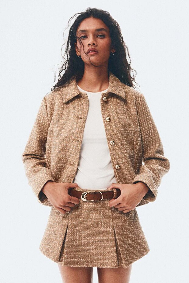 تنورة قصيرة مطوية - 3