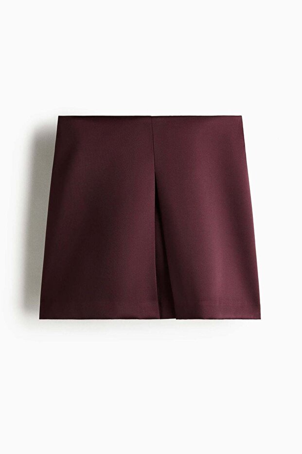 Satin skirt