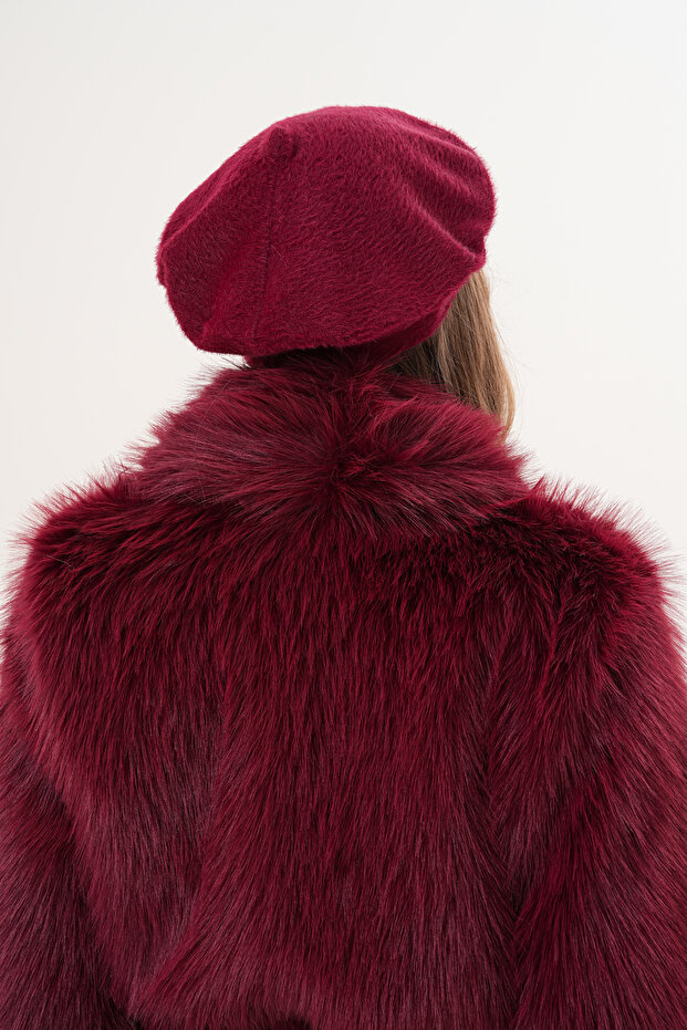 قبعة رسام من القطيفة (بيريه) - 6